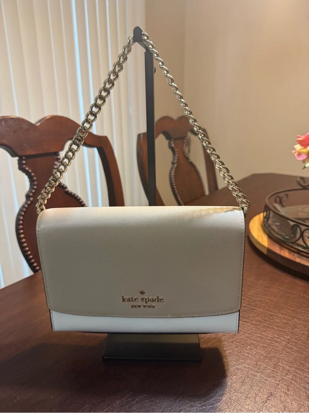 kate spade two tone, Saffiano leather Carson, convertible, crossbody  bag